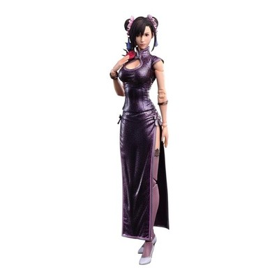 Final Fantasy VII Remake Tifa Lockhart Play Arts Kai PVC Figure Fighter Dress V