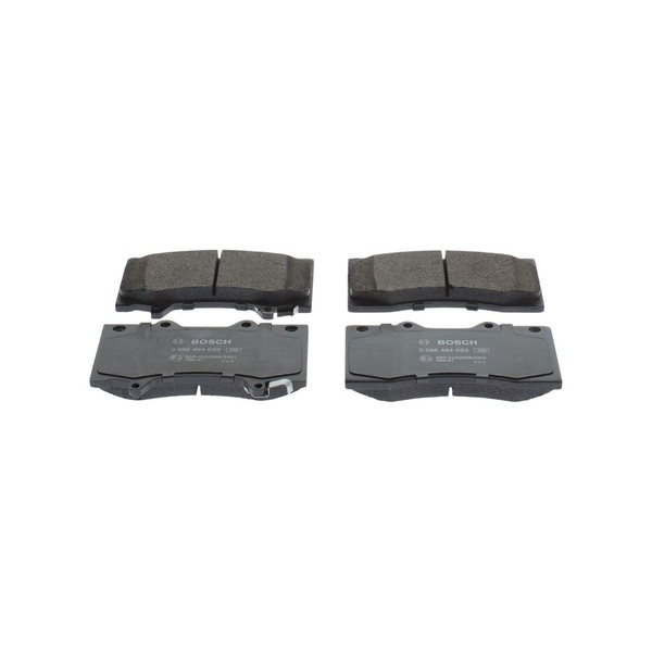 Bremsbelagsatz Scheibenbremse 17,8 Mm Bosch Passend FüR Nissan Patrol-image