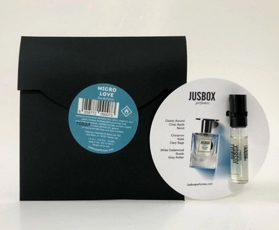 Jusbox Micro Love Eau De Parfum EDP 1.5ml Vial Sample Spray