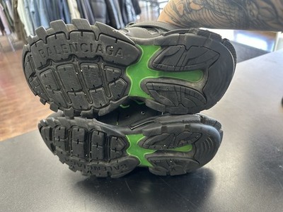 BALENCIAGA Men 7.0US MEN Track Sneakers Black Green 8.5 WOMENS | eBay