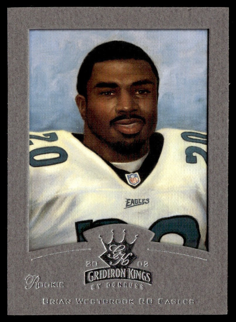 Brian Westbrook Donruss Gridiron Kings #116 Silver