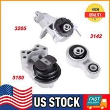 3PCS ENGINE MOUNTS & TRANSMISSION MOUNT SET FOR FORD FLEX 2009-2012 V6-3.5L NEW