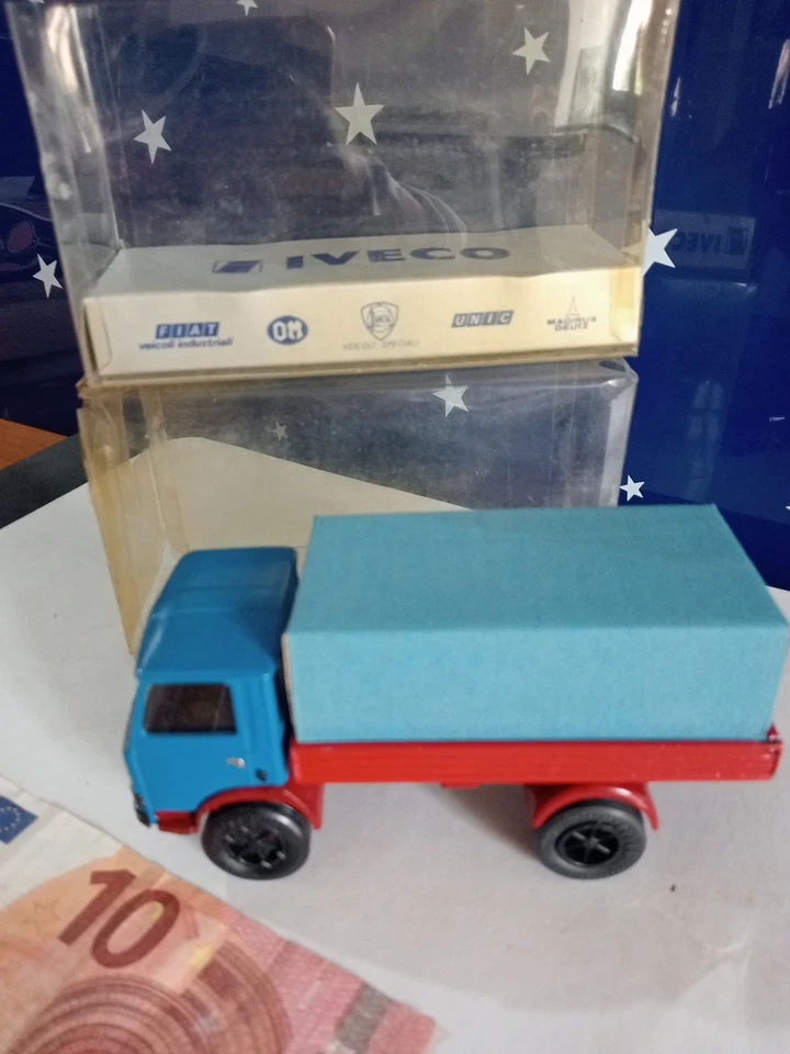 FIAT 90 NC CAMION OLD CARS  1:43 VINTAGE MADE IN ITALY - Immagine 4 di 4