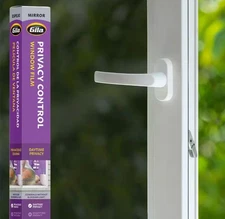 Gila Privacy Control Window Film Mirror 3ft x 15 ft Covers 3 Windows NIB