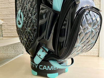 Scotty Cameron Studio Design GEO LUX Golf Caddy Bag Quilted Black