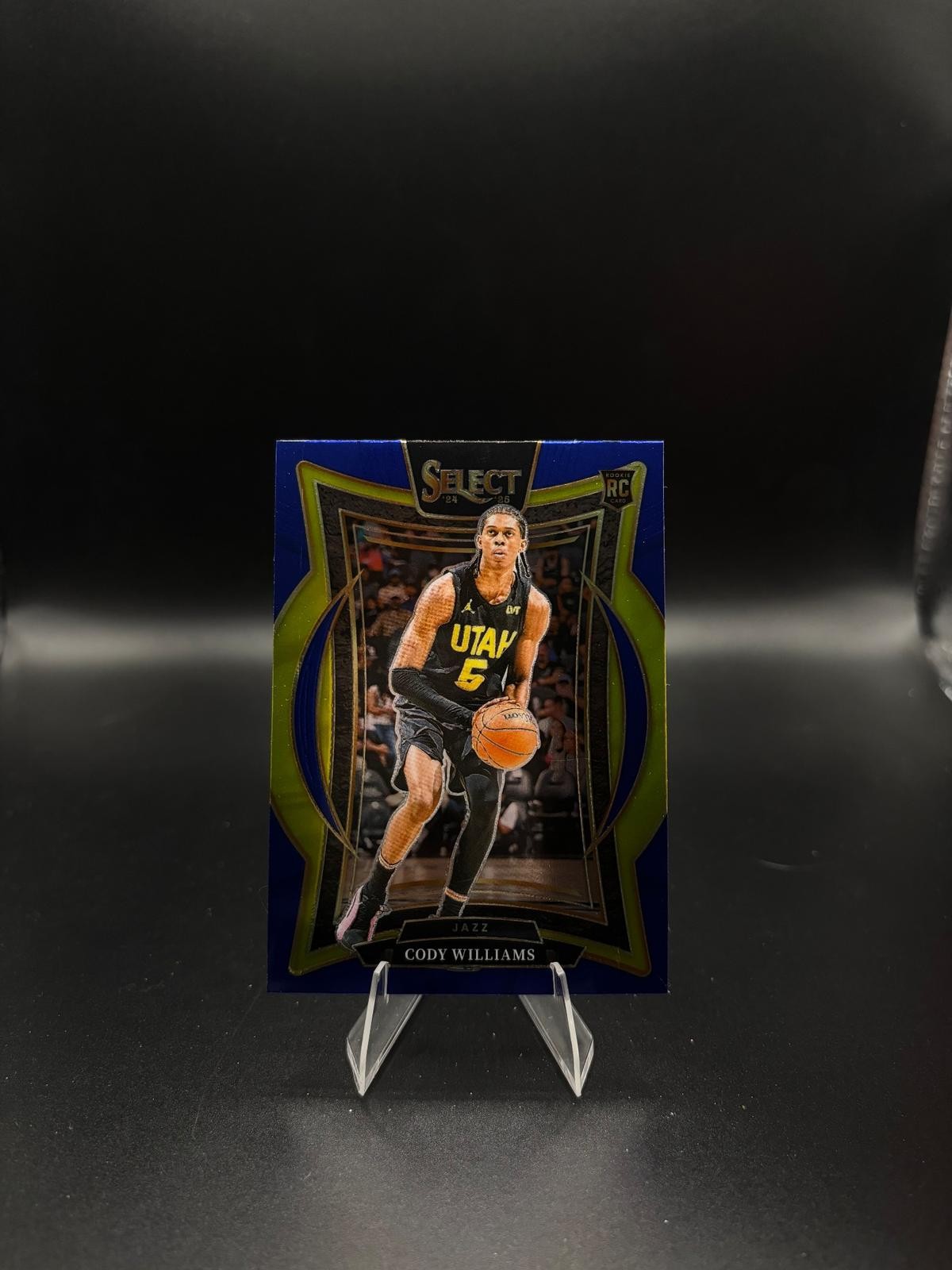 2024-25 Panini Select #71 Cody Williams Blue Prizm