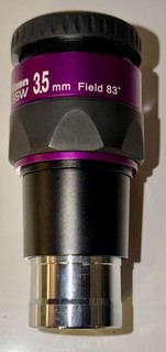 Vixen SSW 3.5mm 83 degree Ultra Wide ED telescope eyepiece