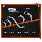 Sunex S-STYLE DOUBLE BOX END METRIC WRENCH SET, 5 PC. 9940M