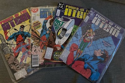 Power of the Atom #1 #2 #6 #8 DC Comics 1988 Ray Palmer Comic Lot 