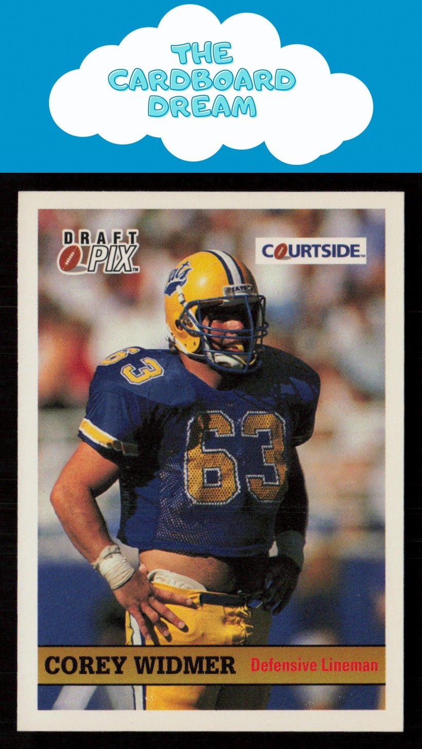 Corey Widmer 1992 Courtside Draft Pix #89 Montana State Bobcats