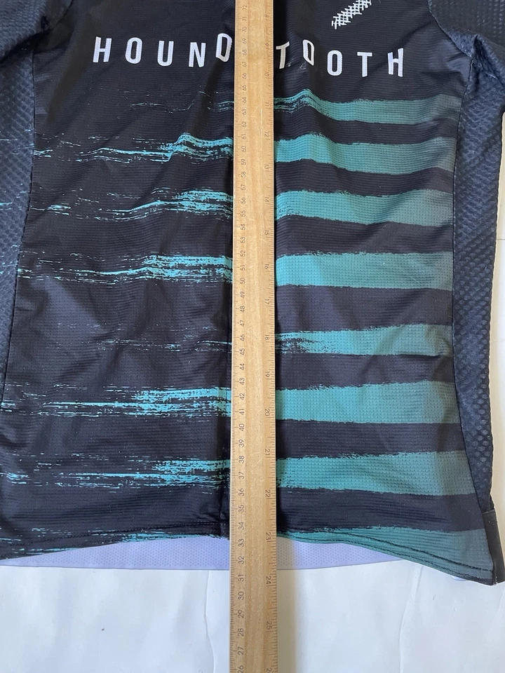 Camiseta deportiva de ciclismo Panache Houndstooth Racing para mujer mediana negra Foto 3 de 4