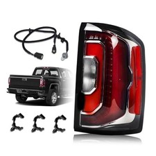 LED Tail Lights Compatible Right Passenger Side 16-18 Sierra 1500 SLT/Denali