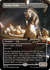 Ocelot Pride (Borderless) - Near Mint MTG Modern Horizons 3