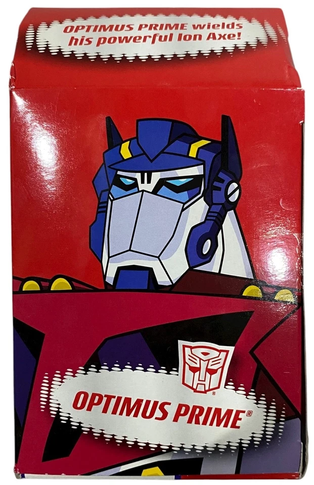 Transformers Animated Optimus Prime Voyager Class Autobot Leader NEW 2007 READ - Image 4 of 4