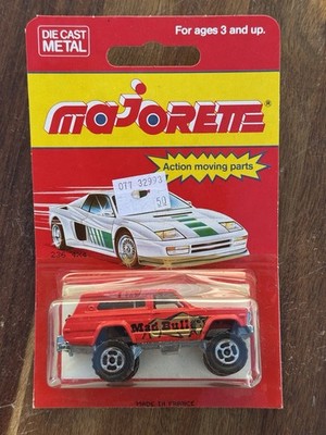DT- MAJORETTE 4 X 4 CHEROKEE MAD BULL (MADE IN FRANCE) RARE 15%OFF