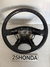 02-03 Acura Tl Cl Type S Accessories Black Wood Marble Steering Wheel Oem Jdm 02-03 Acura Tl Cl Type S Accessories Black Wood Marble Steering Wheel Oem Jdm