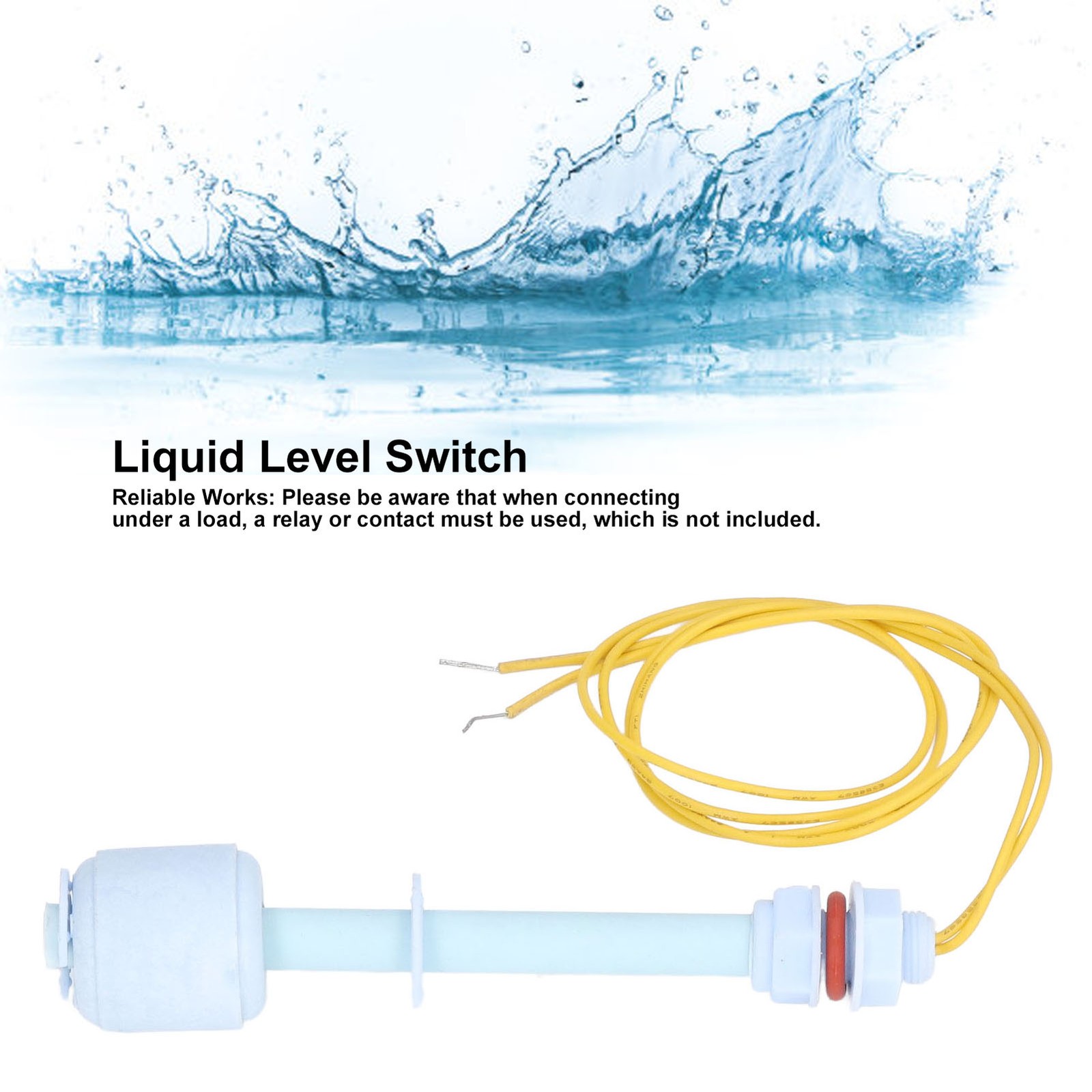 Float Switch Water Liquid Level Sensor Controller PP Accessory For Pool Tank