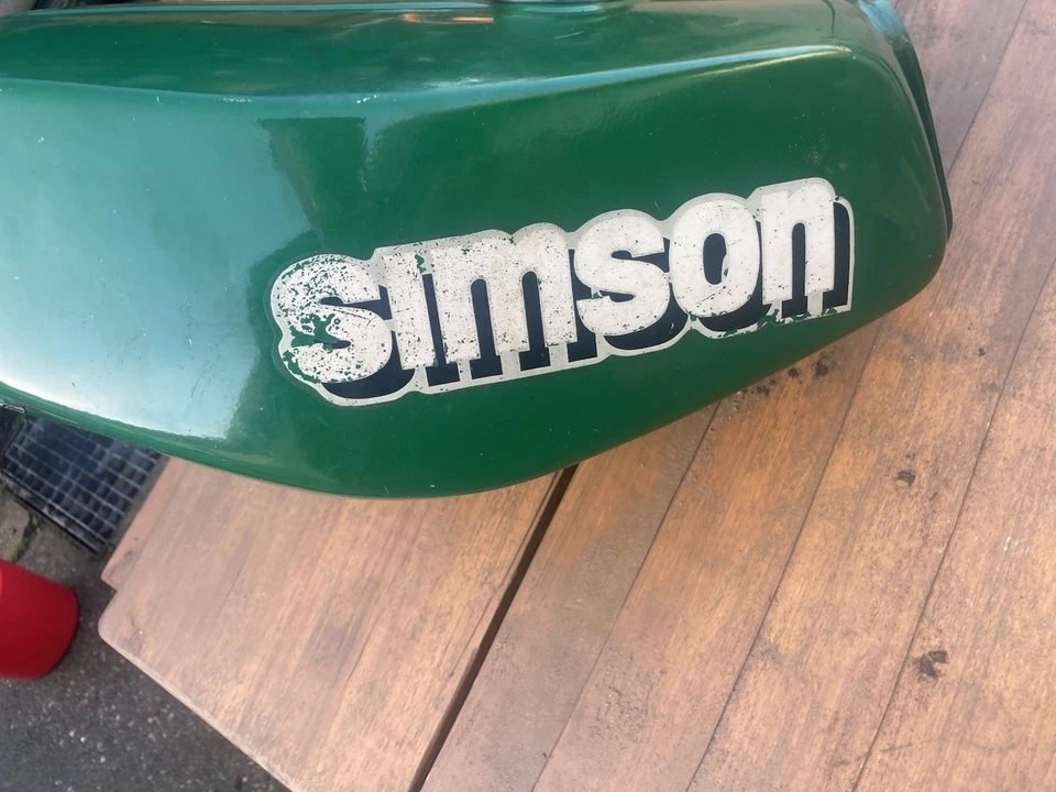 Simson s51 Tankset Original Lack Billard Grün (1982) - Bild 3 von 4