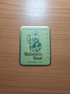   Bieretikett Türkenbrauerei Altdorf   HH.