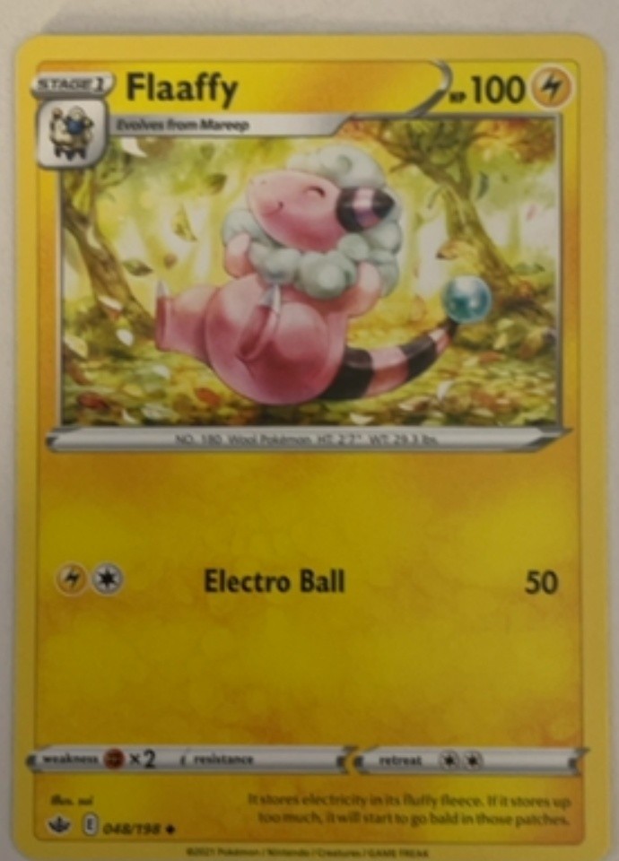 Flaaffy Uncommon Sword & Shield Chilling Reign 48/198