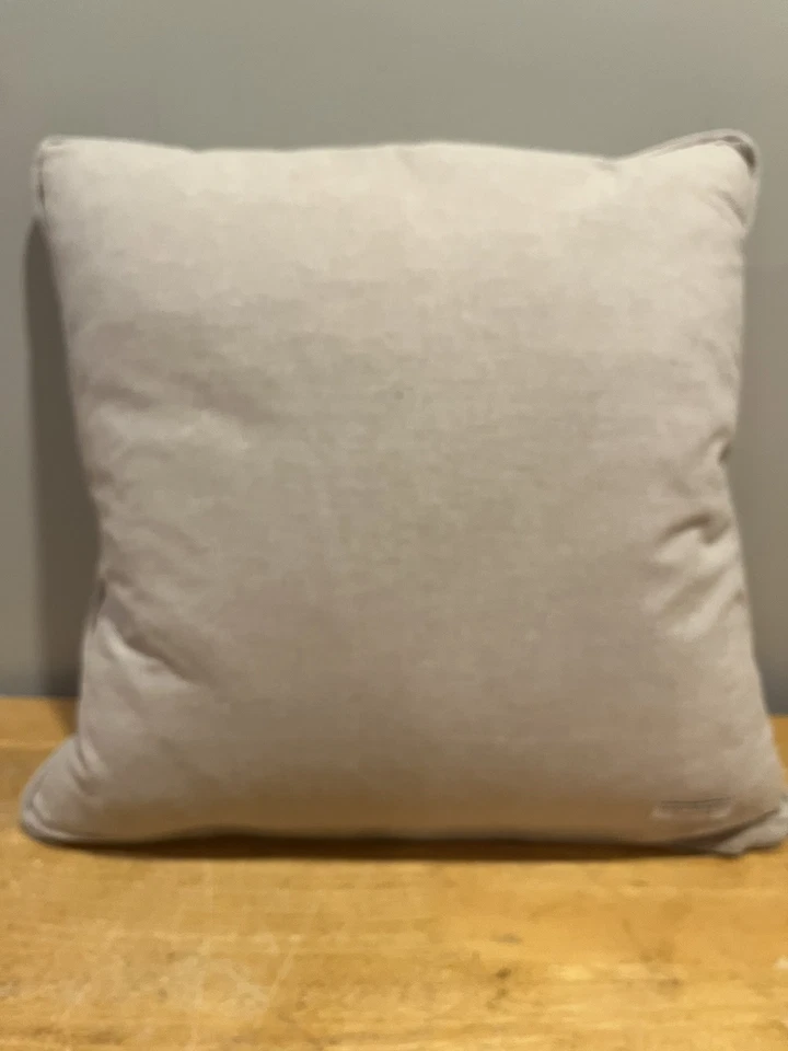 Secret Celebrity Floral Embroidered Throw Pillow 18x18” Flowers Spring - Image 4 of 4