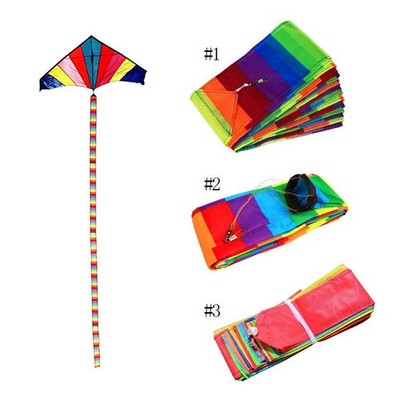 10m / 15m langer Regenbogen Drachen Nylon DIY Herstellung Zubehör Outdoor Spielzeug