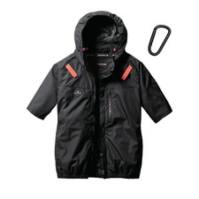 Giacca ventilatore aria condizionata BURTLE AC2066 nera XL manica corta unisex UV lavoro