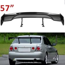 Glossy Black 57 Rear Spoiler Wing Truck Gt Style For Lexus Is300 Toyota Altezza