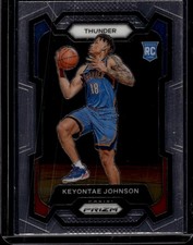 2023-24 Panini Prizm #176 Keyontae Johnson Oklahoma City Thunder Rookie