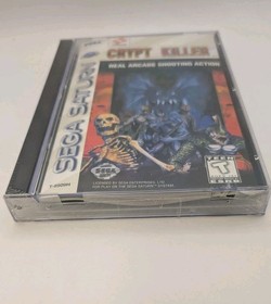 FACTORY SEALED Crypt Killer (Sega Saturn, 1997) New Rare 