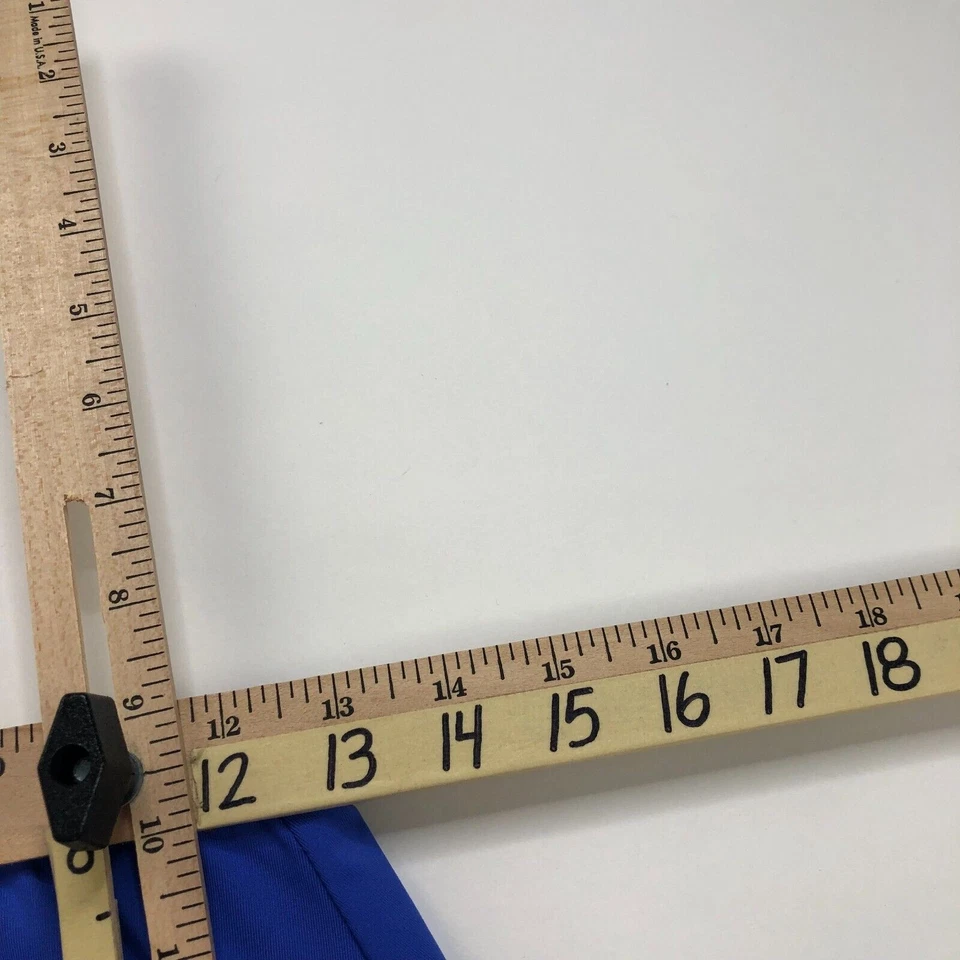 Saia de tênis Lucky In Love pequena (encaixe 26 polegadas) dois tons nylon golfe shorts 3" - Imagem 3 de 4