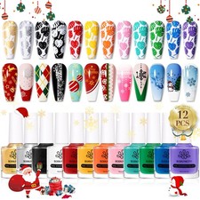 Nail Stamping Polish, Fingernail Stamp Polish Set Manicure Print Nail Polish ...