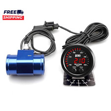 Universal 52Mm Water Temperature Gauge with Alarm and 1/8 Npt Sensor Car Digital