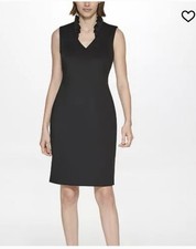 Calvin Klein Black Pencil Dress