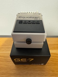 Boss GE 7 Graphic Equalizer EQ Gitarrenpedal Neuwertig mit OVP