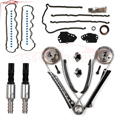 Fits 04-06 Ford F-150 5.4L V8 Timing Chain Kit w/ Cover Gasket VCT Selenoid