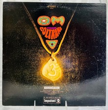 LP: John Coltrane, Om, Impulse! AS-9140, Reissue, Stereo, Gatefold, 1968, Free