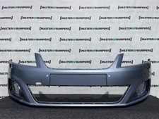 SEAT ALHAMBRA CR ECOMOTIVE MPV 2012-2020 FRONT BUMPER 4 PDC +JETS GENUINE [O709]