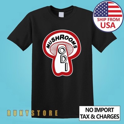 Mushrooms Grips BMX ODI Cycling Team Men's Black Size S-5XL