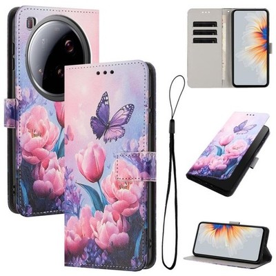 For Xiaomi 15 Ultra 5G Global Color Drawing Pattern Leather Phone Case Cover