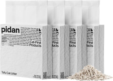Pidan Tofu Cat Litter Clumping,Flushable,Ultra Absorbent and Fast Drying, 100 N
