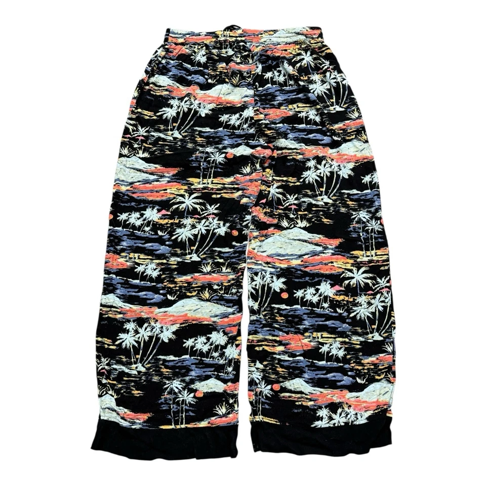 Pantalones Free People Intimately Tropical Lagoon Palazzo Lounge pierna ancha talla grande Foto 2 de 4