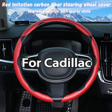 3pcs Segmented Steering Wheel Cover For Cadillac Srx 15 38cm Carbon Fiber 3pcs Segmented Steering Wheel Cover For Cadillac Srx 15 38cm Carbon Fiber