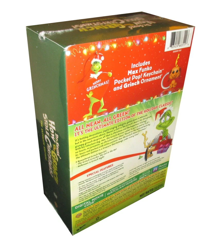 Dr. Seuss' How The Grinch Stole Christmas Ultimate Edition Funko Pop Ornament Foto 2 de 3