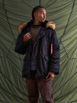 Alpha Industries N3B Parka Black XS New! Free US Ship! | eBay