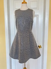 BANANA REPUBLIC gray sleeveless dress size 10