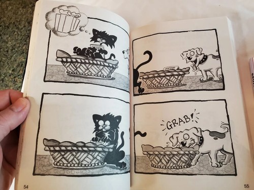 Bad Kitty By Nick Bruel Book Lot Of 4 And HuesNBrews Black Cat Mug Cup Lot Cats - Picture 10 of 20