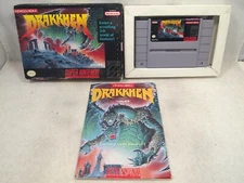 Drakkhen (Super Nintendo | SNES) Authentic Complete in Box CIB
