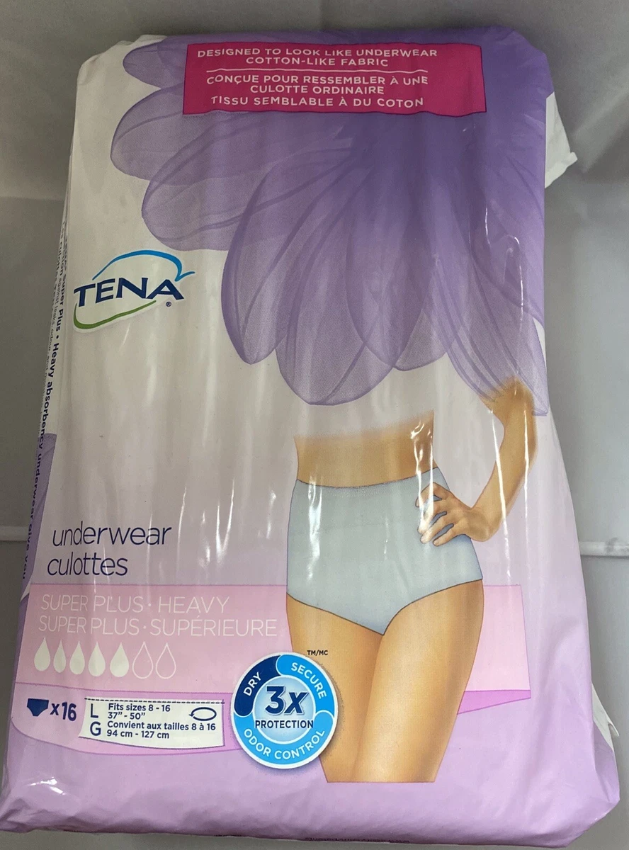 Tena Incontinence Underwear for Women, Super Plus Absorbency