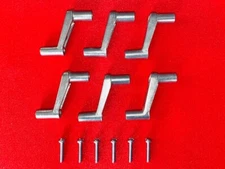 Mobile Home / RV Metal Window Crank Handle 1" w/screws (6 pack)